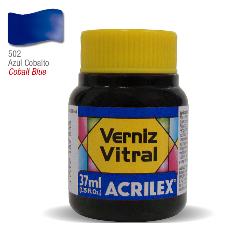 Pigmento Traslucido Acrilex Azul Cobalto 37 ml-silika Pigmento Traslucido Acrilex Azul Cobalto 37 ml-silika