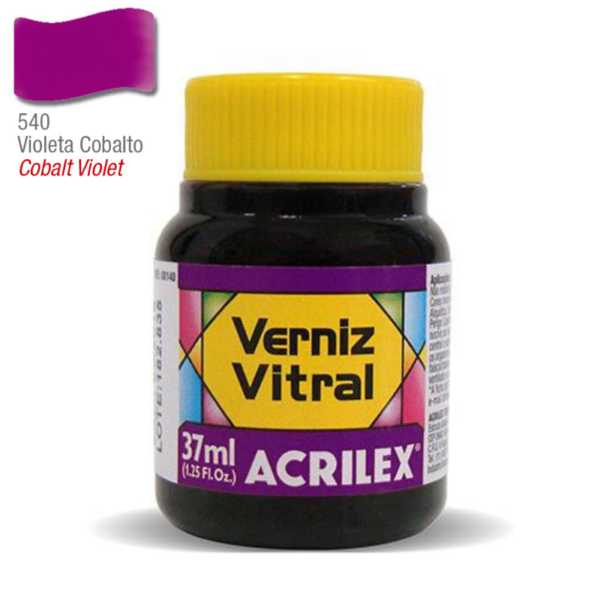 Pigmento Traslucido Acrilex Violeta Cobalto 37 ml-silika