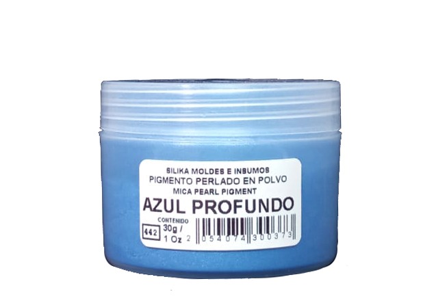 Pigmento Perlado en Polvo 30 gr Azul Profundo Pigmento Perlado en Polvo 30 gr Azul Profundo