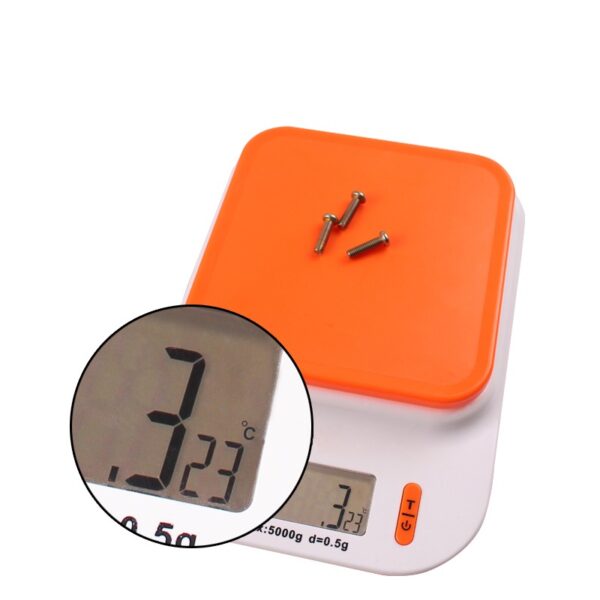 BALANZA DIGITAL PLANA LUXE Gramos y Temperatura