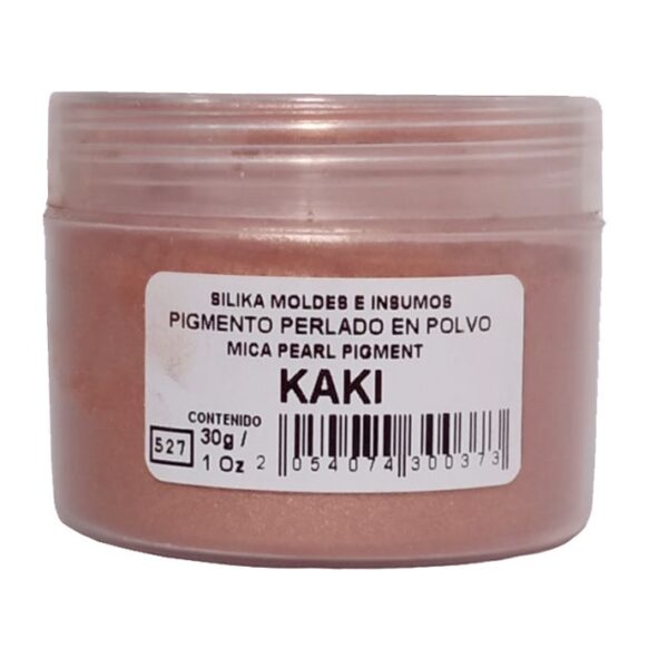Pigmento Perlado en Polvo 30 gr Kaki