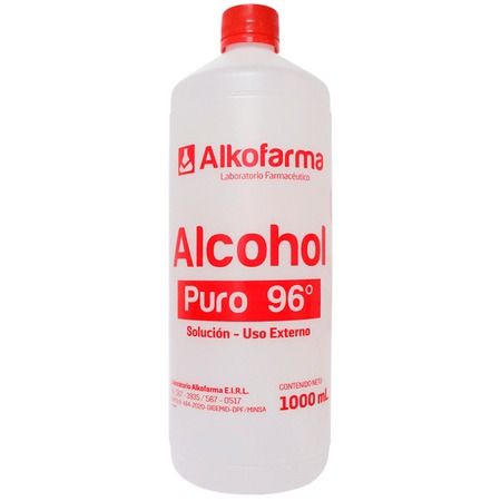 Alcohol 96 Botella 1 Litro
