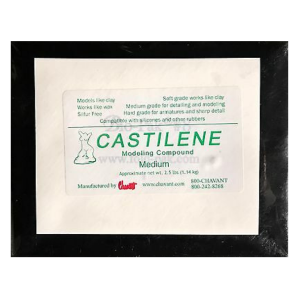 Plastilina Chavant CASTILENE Medium-silika (1)