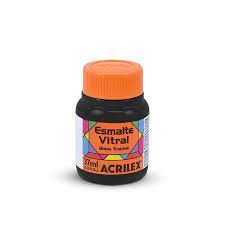 Pigmento Esmalte Vitral Negro