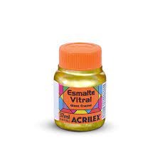 Acrilex Esmalte Vitral Oro