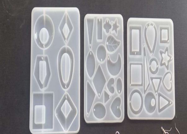 V13 Set molde Espejo Pendientes colgante